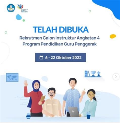 Kemdikbudristek Buka Pendaftaran Calon Instruktur Pendidikan Guru Penggerak