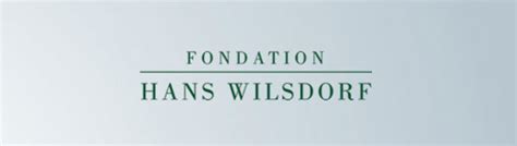 Welcome to RolexMagazine.com: Amazing Rolex Insight: Hans Wilsdorf Foundation