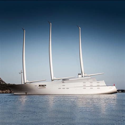 #Featured - Sailing Yacht A is Andrey Melnichenko’s superyacht, built by @nobiskrugsuperyachts ...