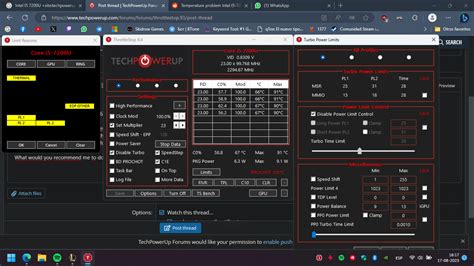 i5-7200U Throttle Problem | TechPowerUp Forums