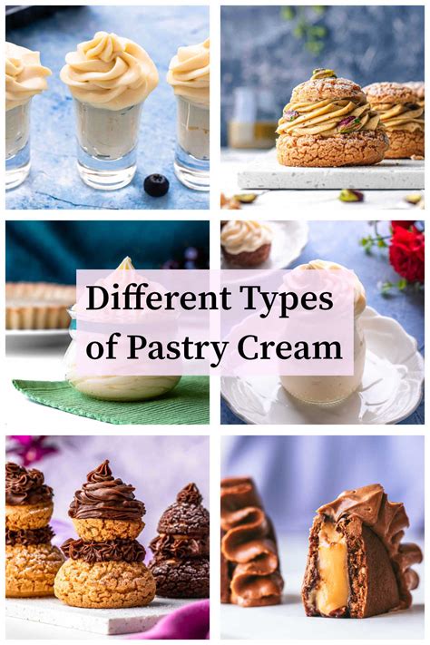 13 Types of Pastry Cream - Wheel of Baking