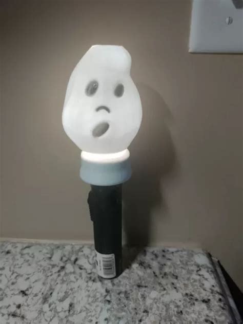VINTAGE HALLOWEEN BLOW Mold Ghostbusters Knockoff Flashlight Ghost WORKS $36.95 - PicClick