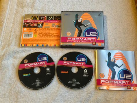 U2 COLLECTIBLES : U2 POPMART LIVE IN MEXICO CITY 1998 (RARE HONK KONG VIDEO CD VCD 2 DISC SET)