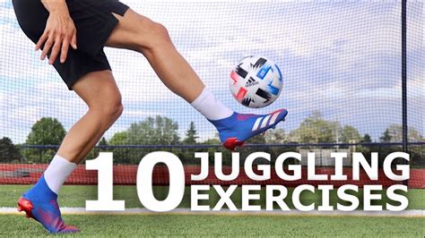 10 Easy Juggling Exercises To Improve Your Ball Control | Improve Your First Touch Without ...