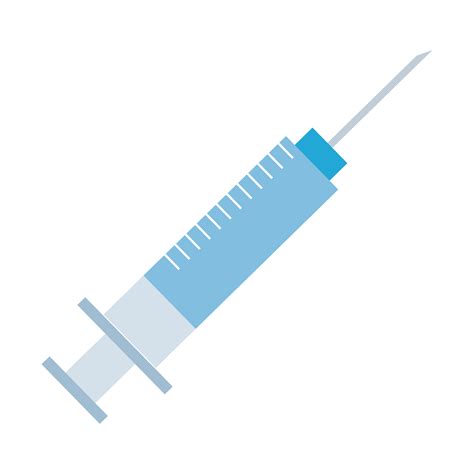 injection syringe flat style icon 1877994 Vector Art at Vecteezy