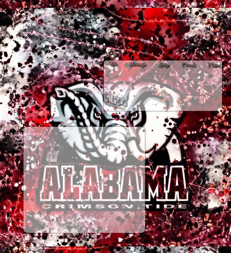 Alabama Crimson Tide Background Wallpaper - WallpaperSafari