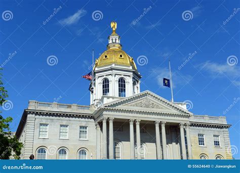 New Hampshire State House, Concord, NH, USA Stock Photo - Image of ...