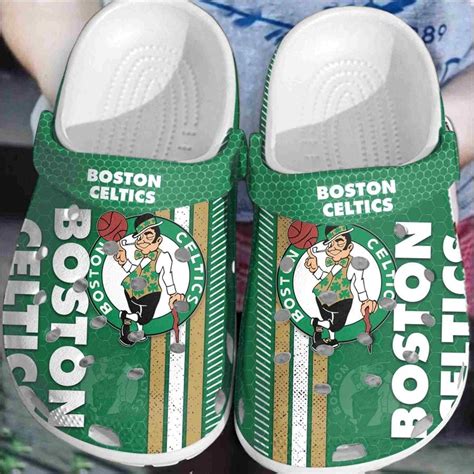 Basketball Boston Celtics Crocband Crocs Shoes – Monikablossoms Shop