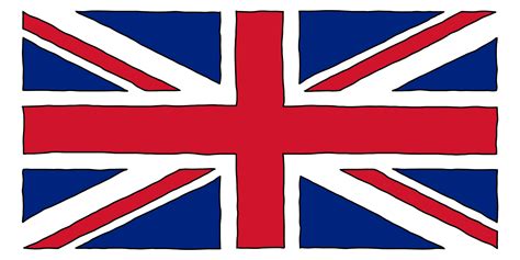 hand drawn uk flag transparent PNG 15080707 PNG