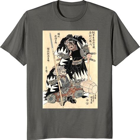 Double Samurai T Shirt Awesome Japanese Retro Art 1559453586 | Zelitnovelty