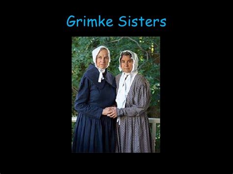 Grimke sisters