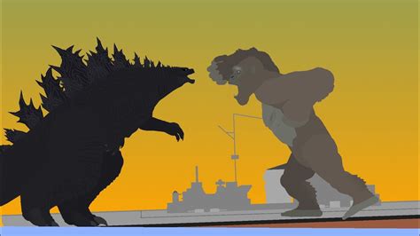 "Godzilla vs Kong Animation" - My Version - YouTube