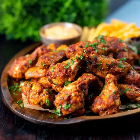 Peri Peri Chicken Wings Oven Baked or Air Fryer - Krumpli