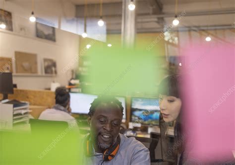 Business people talking in office - Stock Image - F036/1773 - Science ...