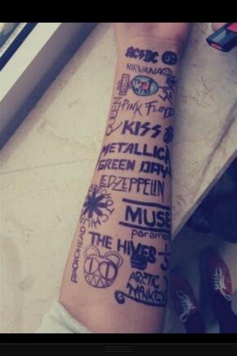 I have a feeling my arm is gunna be a bit like that.... | Rock tattoo, Music tattoo sleeves ...