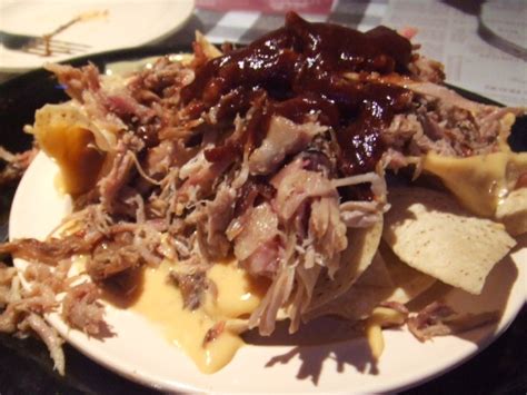 BBQ nachos from The Commissary in Memphis | Bbq nachos, Food, Recipes