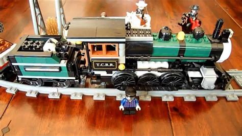 LEGO Lone Ranger train motorised & modified 79111 - YouTube