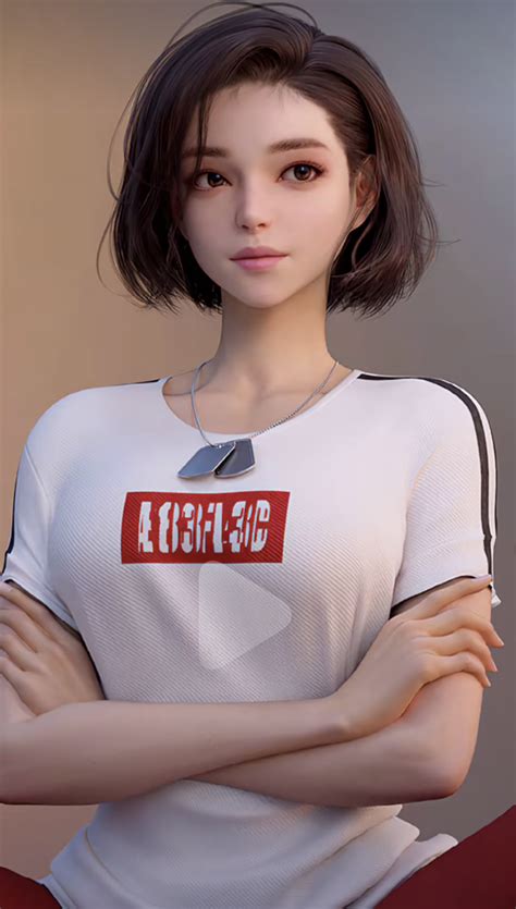 short hair Manga Anime Girl, Asian Beauty, Asian Short Hair, Anime Girl Dress, 3d Fantasy ...