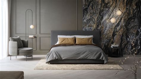 Grey bedroom décor ideas | Porcelanosa