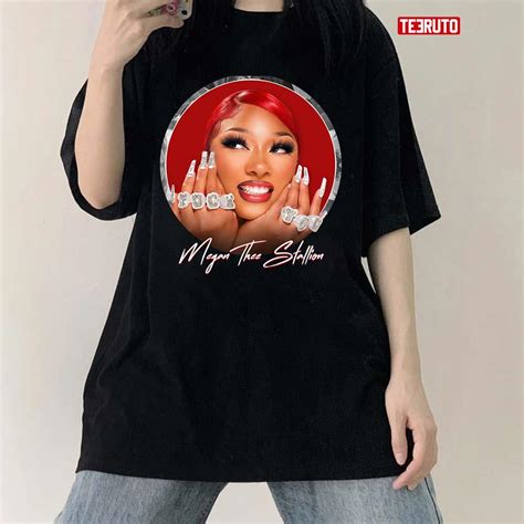 Megan Thee Stallion Fan Art Merch Unisex T-Shirt - Teeruto