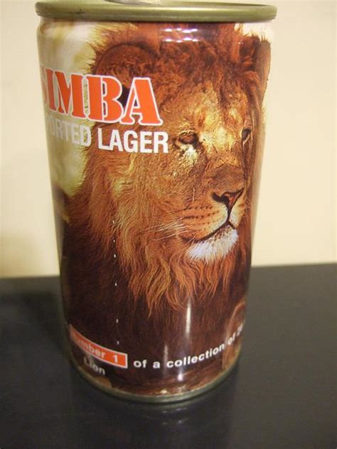 Beer Can Museum Happenings: Simba Lager from Africa