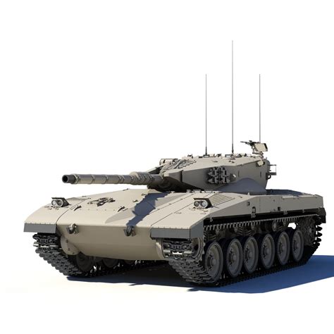 merkava mk 1 3d model