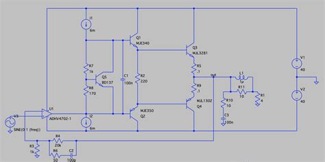 Class AB amplifier design using op-amp - Electrical Engineering Stack ...