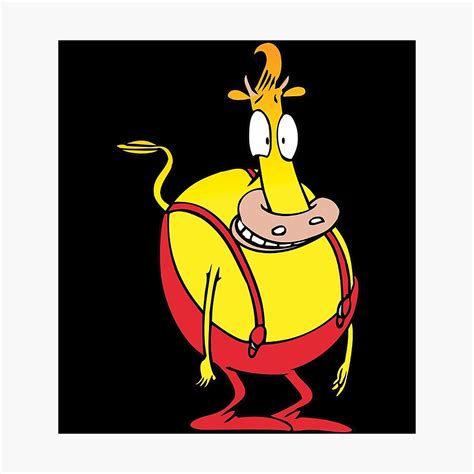 Awesome Rocko's Modern Life Heffer Poster For Sale By RockoModernLife Redbubble ...