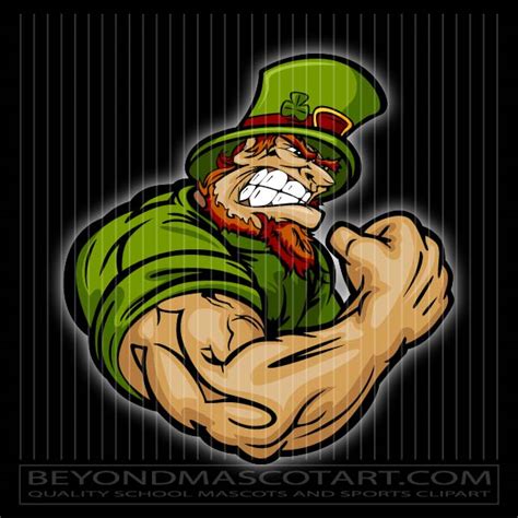 Angry Leprechaun | Leprechauns Clip Art Image in Vector Format