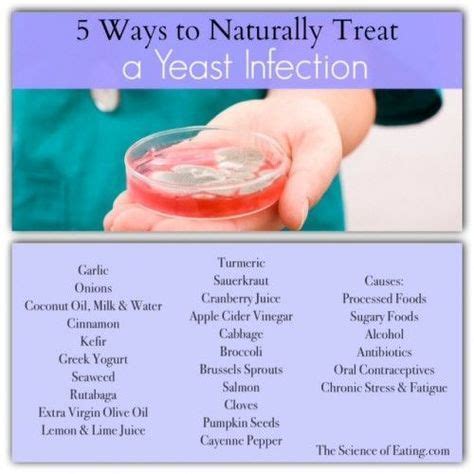 Foods That Treat Yeast Infection #YeastUnderBreastRemedies | Treat yeast infection, Yeast ...