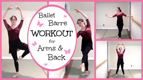 Ballet Barre Workout for Arms & Back | Kathryn Morgan - YouTube