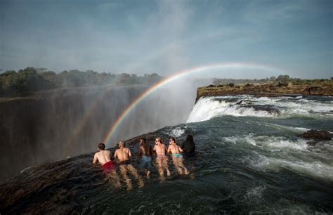 Devil's Pool Swim - Victoria Falls Town | Project Expedition