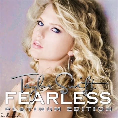 Fearless (Platinum Edition) [FanMade Album Cover] - Fearless (Taylor Swift album) Fan Art ...