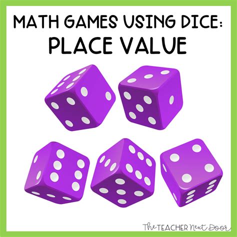 Math Games Using Dice - The Teacher Next Door (2023)