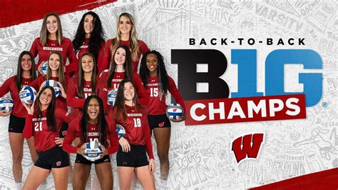 Wisconsin Volleyball Wins Big Ten Title - WI Sports Heroics