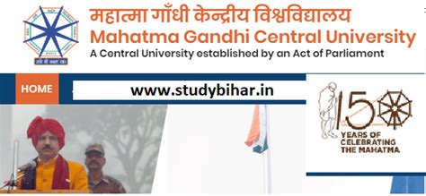 Mahatma Gandhi Central University Online Learning Resources (UG, PG ...