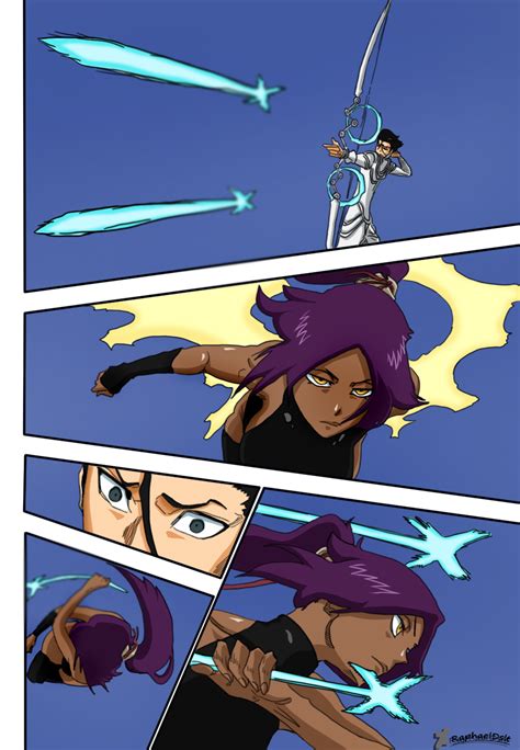 Yoruichi vs Askin Nakk Le Vaar -Bleach 656- by RaphaelDslt on DeviantArt