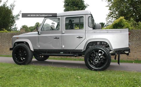 1985 Restoration Land Rover Defender Lhd Custom 110 Double Cab Auto Grey