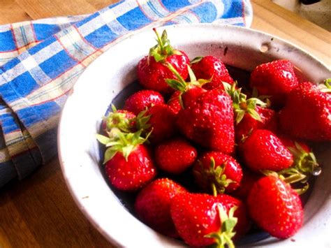 Strawberry waffles