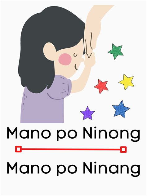 "Mano Po Ninong, Mano Po Ninang" T-shirt for Sale by JASelibioMerch | Redbubble | paskong pinoy ...