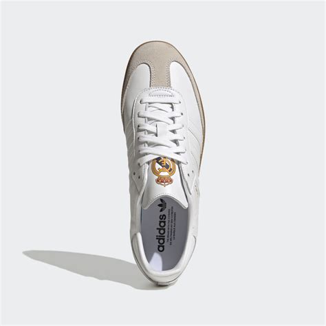 adidas SAMBA Real Madrid Shoes - White | adidas IL