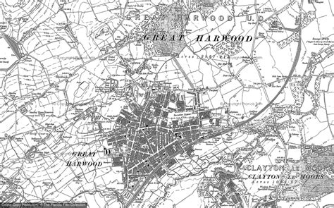 Old Maps of Great Harwood, Lancashire - Francis Frith