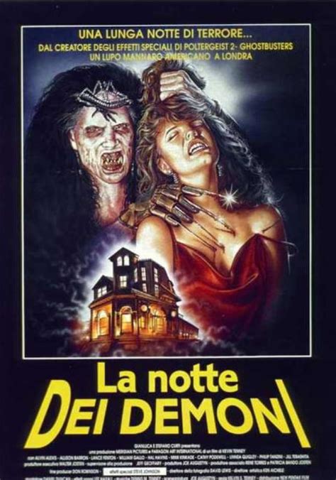 Night of the Demons (1988) - Poster IT - 761*761px