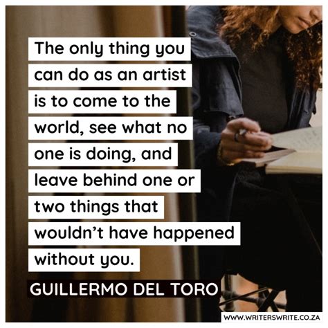 Quotable – Guillermo del Toro - Writers Write