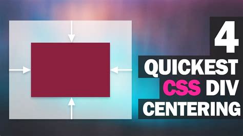 4 Quickest Ways to Center Div with CSS