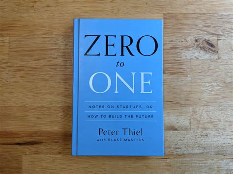 Book Review: Zero to One [Draft]