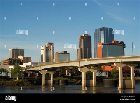 Downtown skyline of Little Rock Arkansas Stock Photo - Alamy