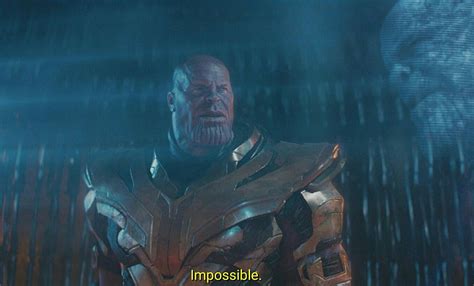 Thanos impossible meme Blank Template - Imgflip