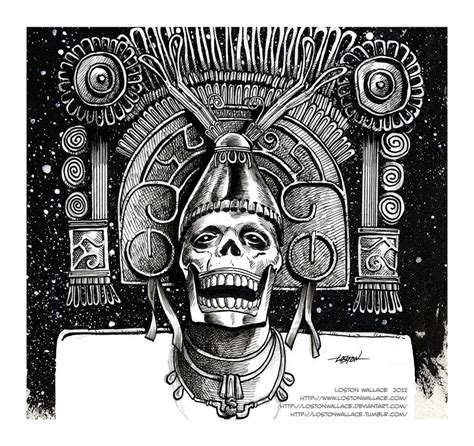 Ah-Puch, Mayan God of Death by LostonWallace on DeviantArt