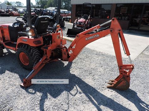 2012 Kubota Bx25d Tractor Loader Backhoe - Hst Transmission - 4x4 - Very